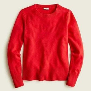 NWOT J. Crew  Classic Fit Cashmere Pullover Sweater Sz XXS